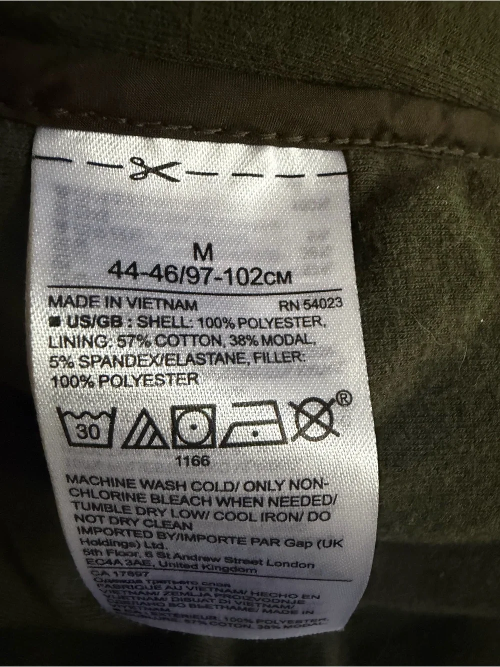 Banana Republic Men's Quilted Olive Vest Jacket Zip Pockets Lightweight Fall